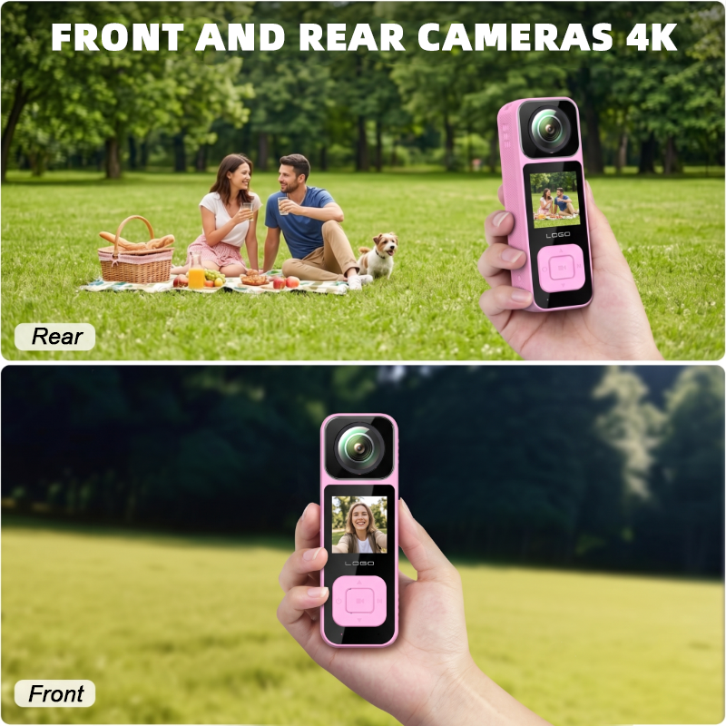Q2 4K Action Camera with Waterproof Housing